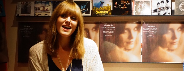 interview avec Charlotte Savary lors d'un showcase de son 1er album à La Passerelle 2