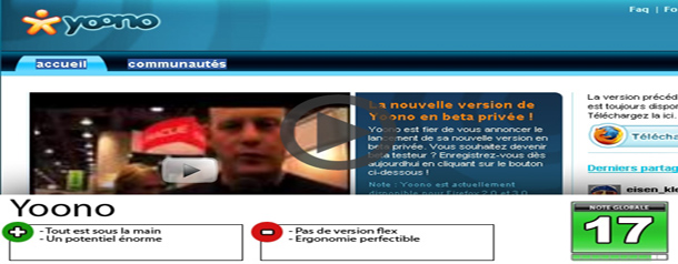 Test Vidéo : Yoono, ce qui pourrait devenir un incontournable [INVITATIONS]
