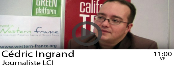 Interview Vidéo : Cédric Ingrand, journaliste à LCI