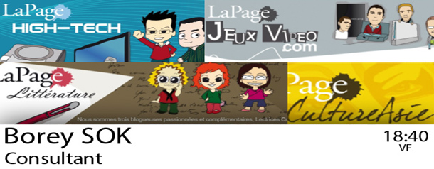 Interview Vidéo : Borey Sok, créateur des collections de Blogs Alapage