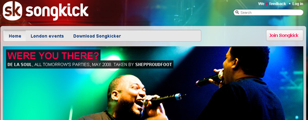 Screencast : Songkick l'application des concerts et des artistes
