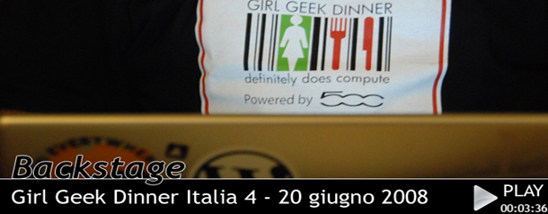 Girl Geek Dinners Italia #4: il backstage dell'evento milanese